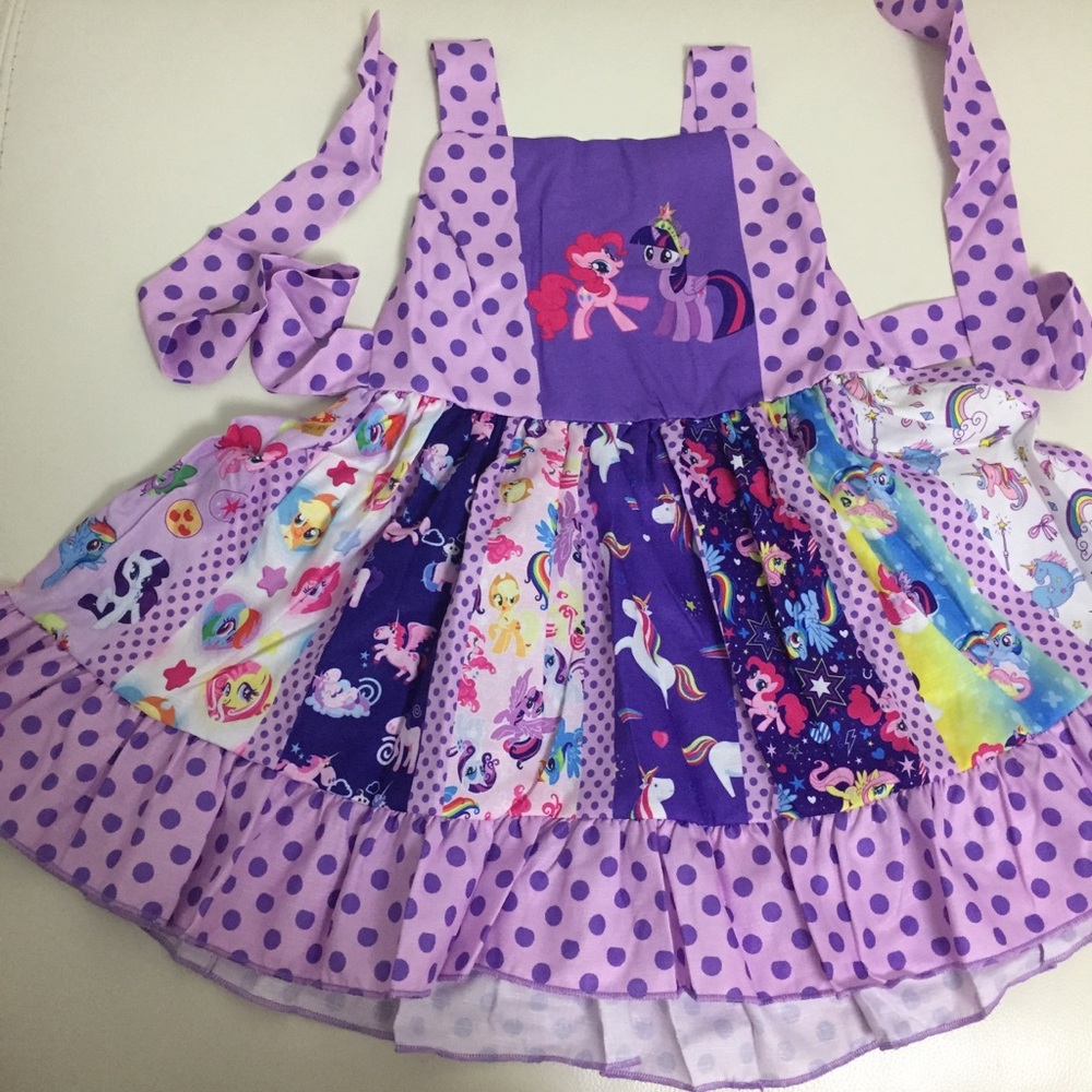Little pony cute twirl unicorn dress - Picture 3 of 10